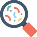 healthcare and medical,education,magnifying glass,loupe,biology,petri dish,laboratory equipment,experimentation